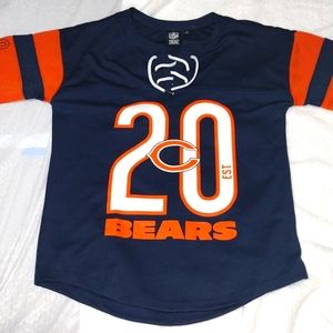 CHICAGO BEARS JERSEY: LACE UP NECK WOMAN'S size S
